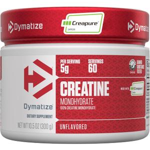 Dymatize 100% Creatine Monohydrate with CREAPURE, 5g Per Serving, 60 Servings (300g), Creatine for Women and Men, Gluten Free