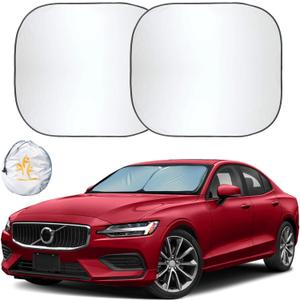 EcoNour Car Windshield Sun Shade Foldable | Front Windshield Shade for Sun, Heat and UV Rays | Sunshade for Car Front Window and Interior Sun Protection | Medium (28 x 31 inches) EcoNour Car Windshield Sun Shade Foldable | Front Windshield Shade for Sun, Heat and UV Rays | Sunshade for Car Front Window and Interior Sun Protection | Medium (28 x 31 inches)