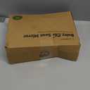 KeaBabies Baby Car Seat Mirror - Wide Shatterproof Backseat Infant Car Mirror for Baby Rear Facing, Crystal Clear View, Travel Accessories, Easy Install & Adjust for Removable Headrest (Matte Black) (Large 11.5 x 7.5")