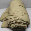 1 Piece Western King Duvet Cover 120x120 Inches, 100% Cotton, Breathable and Ultra Soft Taupe Solid Comforter Cover with Zipper Closure and 4 Corner Ties