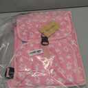 MENZOKE Kids Travel Tray for Toddler Car Seat, Toddler Gift for Girl Activities with iPad Holder Stand & Dry Erase Board, Road Trip Essentials Accessories Lap Tray for Girl as Birthday Gift, Pink