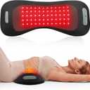 Electric Lumbar Support Pillow with Red Light Massage
4-in-1 design with 650nm & 850nm red light, vibration massage, heat, cordless 5000mAh battery and dynamic waist support