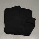 QACOHU Fall Dresses for Women 2026 Casual V Neck Long Sleeves Flowy Mini Tunic Dress (X-Large, X-black)