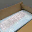 Basics LeakProof Dog and Puppy Potty Training Pee Pads with QuickDry 5Layer Super Absorbent Design, Regular Size 22 x 22 inch, Blue & White, 100 Count