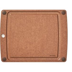 Epicurean All-In-One Cutting Board with Non-Slip Feet and Juice Groove - Non-toxic, Dishwasher Safe, Made in the USA, 14.5" x 11.25", Nutmeg, 14.5"L x 11.3"W