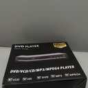 DVD Players for TV with HDMI, DVD Players That Play All Regions, Simple DVD Player for Elderly, CD Player for Home Stereo System, Included HDMI and RCA Cable