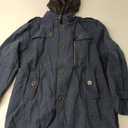 CREATMO US Men's Classic Pea Coat Wool Blend Trench Coat Windproof Business Overcoat With Detachable Hood Size 2XL