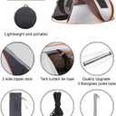 Instant Pop Up Tents for Camping, 4/6 Person Easy Pop Up Camping Tents,Automatic Set Up Tent in 3 Seconds,Waterproof Sunshade Family Tent,Lightweight Dome Tent for Outdoor Camping,Hiking & Beach, Large