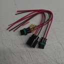 AITKEN Cooling Fan Control Module Connector Plug Wire Harness for Ford Edge/Lincoln MKX Ref #7T4Z-8B658-B, 941.0138.01. (Connector)