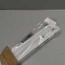 LazBlinds No Tools No Drill 1" Vinyl Mini Blinds, Cordless Blinds for Windows, Light Filtering Horizontal Window Blinds & Shades, 31" W x 64" H, White