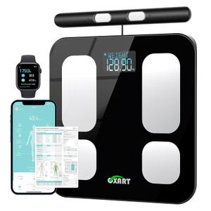 Smart Scale for Body Weight and Fat Percentage, Highly Accurate Digital Bathroom Body Fat Scale for BMI 28 Body Composition Analyzer, 8 Electrodes Smart Scale Weighing Scale Sync with Fitness App