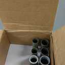 KAMANINA Double Curtain Rods 66 to 120 Inches (5.5-10 Feet), Dual Telescoping Curtain Rod for Windows 54 to 115 Inches, 7/8 Inch Decorative Curtain Rods with Twisted Cage Finials, Antique Silver