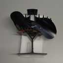 Upgraded Wood Stove Fan High Airflow, Large-Sized Heat Powered Stove Fan Non Electric Fireplace Fan, Stove Accessories, for Wood/Gas/Log Burner Stove/Fireplace