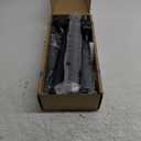 YOMT Mobile TV Cart Rolling TV Stand for 13-50 inch Screens, Tilting and Rotating Mount, Portrait to Landscape, Height Adjustable Portable TV Stand with Wheels Holds up to 44lbs Max VESA 200x200mm