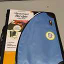 Plan Ahead 3-Ring Messenger Binder, Blue