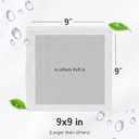 60 Hot or Cold Wrapped Moist Towels - 9'' x 9" Moist Towelettes Individually Wrapped Disposable Face & Hand - Pre-Moistened Hand Wipes Soft Refreshing, Travel, Spa, Restaurant - Unscented