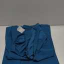 MUSHARE Women's Halter Neck Sexy Split Cocktail Party Maxi Long Formal Dress (Large, Teal Color)