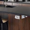 Under Cabinet GFCI Safety Outlet, 20 AMP, Self-Testing, Wall Distribution Box (White-E)