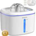 Cat Water Fountain,84oz/2.5L Pet Cat Fountain  Ultra Quiet Upgraded Automatic Pet Water Dispenser with 3 Replaceable Filters, Indoor Cat & Dog Drinking Bowl