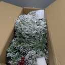 3FT Small Christmas Tree, Artificial Christmas Tree with 100 Lights & Lighting Base, Prelit Mini Tree for Christmas Decor,Tabletop Christmas Tree, 10 Modes Lighting Control, Timer Operated Operated