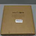 LE TAUCI 10 Inch Ceramic Dinner Plates Set of 4, Large Embossed Plate Set for Kitchen, Microwave & Dishwasher Safe Dinnerware Sets, Modern White Serving Dishes for Pasta, Steak - Arctic White