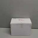 Traico Christmas Tree Topper Bow  Bow: 11" sq.  Tails: 3 Yards Long Each  Silver Snowflake