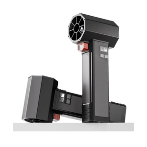 Turbo Dryer Blower for Cars, Car Dryer Air Blower,1600g Instant Thrust, 4 Speeds, 64MM Super Electric Cordless Leaf Blower for Patio Cleaning, Car Drying, Snow Blowing (Ebony