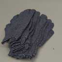 Yiclick 12Pcs Heavy Exfoliating Gloves, Body Scrub Glove For Shower Bath, Body Scrub Exfoliator, Exfoliating Body Scrubber for Bath Shower Exfoliation, Exfoliate Sponge Loofah Washcloth Mitt Men Women (Grey)