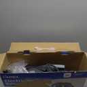 LAREX Baby Swing to Toddler Electric Infant Swing Portable for Newborn Boy Girl, 5 Sway Speeds with Remote Control, 12 Preset Melodies and Bluetooth, 0-6 Months Max 20 Lbs(Dark Wood Grain)