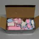 35 Pcs Dollhouse Furniture Accessories Set Mini House Furniture Small Dollhouse Miniature Furniture Play House Accessories 1:12 Tiny Kitchen Bedroom Living Room Bathroom Boy Girl Toddler3Y+