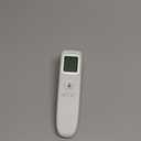 No-Touch Thermometer for Adults and Kids, Accurate Digital Baby Thermometer, Fever Alarm & Silent Mode, 2 in 1 Forehead & Object Mode (white)