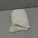 AISWI 3/4 Sleeve Maternity Dress Leaf Lace Contrast Chiffon V Neck Wrap A Line Flowy Pregnancy Dresses for Baby Shower (White, Without Belt) XL