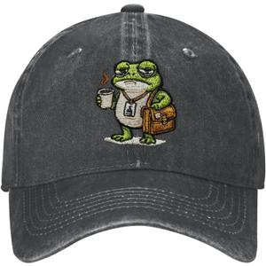 DEKIFNHG Explorer Mountain Baseball Cap for Men Women, Funny Adjustable Cotton Embroidered Dad Hat