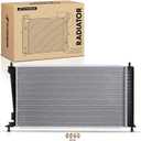 A-Premium Engine Coolant Radiator Assembly with Oil Cooler Compatible with Ford 2000-2003 F-150, 2004 F-150 Heritage & Lincoln 2002 Blackwood, 4.2L 4.6L 5.4L