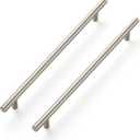 Ravinte 12-1/2 Inch Cabinet Handles Brushed Nickel Stainless Steel Kitchen Cupboard Hardware Cabinet Handles 10" Hole Center 18 Pack