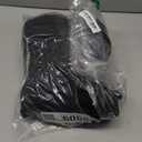 GASH HAO Mens Waterproof Ski Snow Pants Hiking Softshell Cargo Fleece Lined Warm Insulated Outdoor Fishing Pants (36W x 32L, Black)