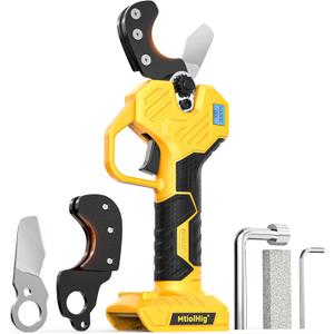 Cordless PVC Pipe Cutter Compatible with DEWALT 20v Battery, 1-5/8" (32mm) Pipe Cutter Tool Brushless Motor Tubing Cut 240W - Battery not included