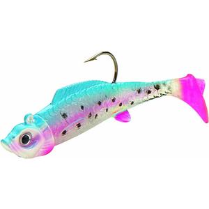 Northland Mimic Minnow Shad-Pack of 6 (1/4 OZ, Blue/Pink)