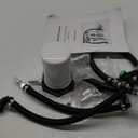 Upgraded Braided Tube CP4-6.7F-BP-G2.1 CP4 Disaster Prevention Bypass Kit Fit for 2011-2022 Ford F250 F350 F450 F550 Super Duty With 6.7L Powerstroke Diesel, Replace# 7031190