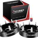 Richeer 8x210 Hubcentric Wheel Spacers for 2011-2025 Silverado Sierra 3500 HD DRW, 2 inch 8x210mm Wheel Spacer with 14x1.5 Studs & 154.2mm Center Bore