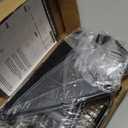 YINGYM Bird House Pole, 95 Inch Heavy Duty Bird Feeder Pole Mount Kit for Outdoors, Adjustable Feeding Stand, with 2-Hooks, Metal Squirrel Baffle and 5-Prong Base, for Birds Watching