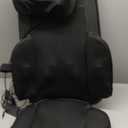 Shiatsu Neck and Back Massager with Heat, 4D Kneading Back Massager for Pain Relief Deep Tissue, Comfortable Back Massage for Chair, Massager for Home Office, Gifts for Christmas Women Men Parents (Black)