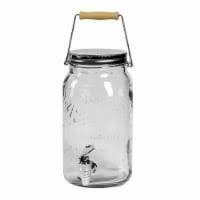 MASON GLASS LARGE DRINK DISPENSER 8L