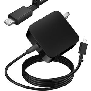 33W Charger Compatible for Asus Chromebook Flip C100PA C100P C100 C201 C201P C201PA Eeebook X205 X205T X205TA Vivobook E200H E200HA AD890526 ADP-33AW Connector Type: Small Square Tip