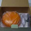 Mushroom Lamp for Bedroom,Mid Century Modern Lamp for Nightstand, Dimmable Retro Egg Tart Bedside Small Lamps,Unique Home Mushroom Decor Aesthetic Cute Table Lamps for Living Room (Orange)