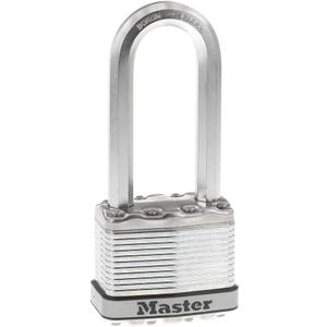Master Lock M5XDLJ Magnum Heavy Duty Padlock with Key, 1 Pack