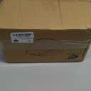 11.3" Extra Large Salad Bowl with Wooden Lid & Servers, 208Oz, Oversized Bamboo Fiber Salad Serving Set with Utensils for Home/ Kitchen, Big Lightweight Bowl for Mixing Salad, Fruit, Pasta - Matte Black