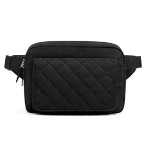 G4Free Small Diaper Bag for Baby Girl and Boy, Mini Sling Diaper Bag Fanny Pack with Portable Changing Pad (black)