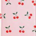 Passport Holder Cherry Fruit Passport Cover for Women Men,Travel Document Organizer Holder Accessories Boy Girl t personalized Passport Wallet