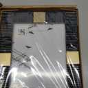 Handicrafts Home Black Picture Frame, Handmade Resin & Brass 5x7 Frame for Christmas Decor & Holiday Giftings, Deco Collection Photo Frames for Home & Wall Decor, Shelf & Desk Decor & Gallery Wall